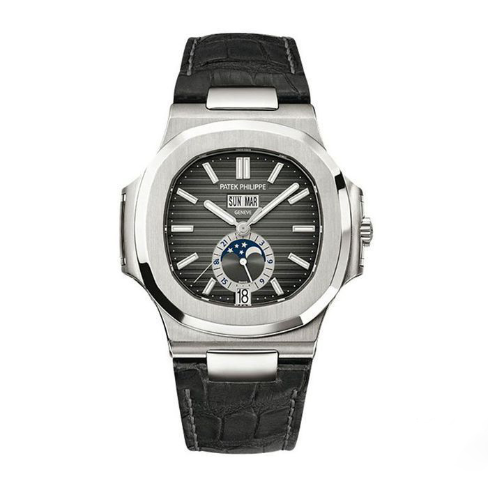 百達翡麗鸚鵡螺不會褪色(圖) 百達翡麗鸚鵡螺不會褪色(圖)